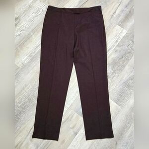 Lafayette 148 Dress Pants Trousers Women's Size 12 Straight Leg Wool Blend